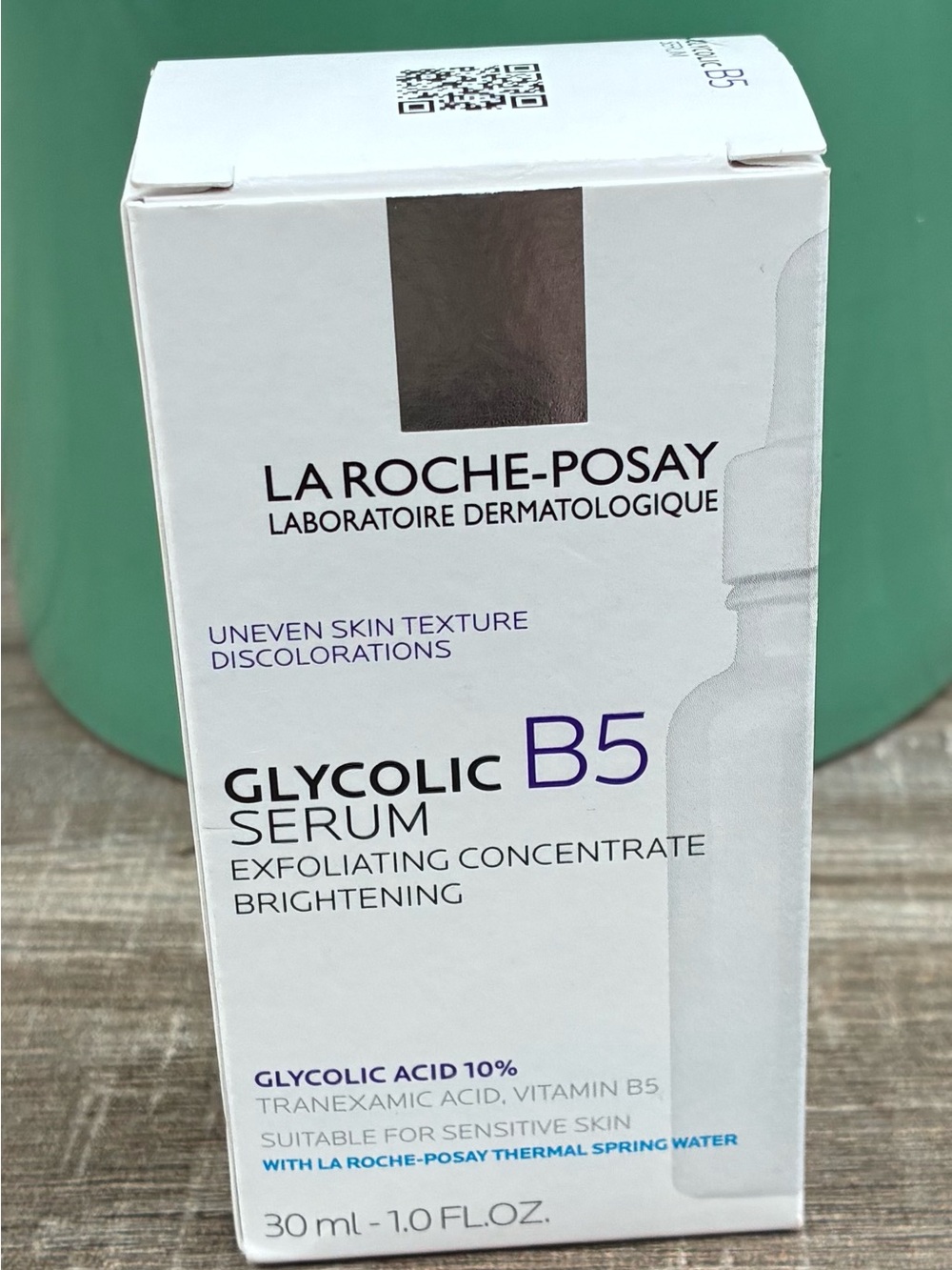 La Roche-Posay Glycolic B5 Serum 1oz Brightening Exfoliating NEW